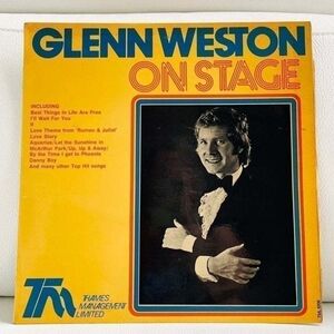 LP Glenn Weston - On Stage Vinyl Record